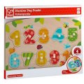 Hape Puzzle na doske Čísla