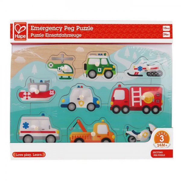 Hape Puzzle na doske Záchranári