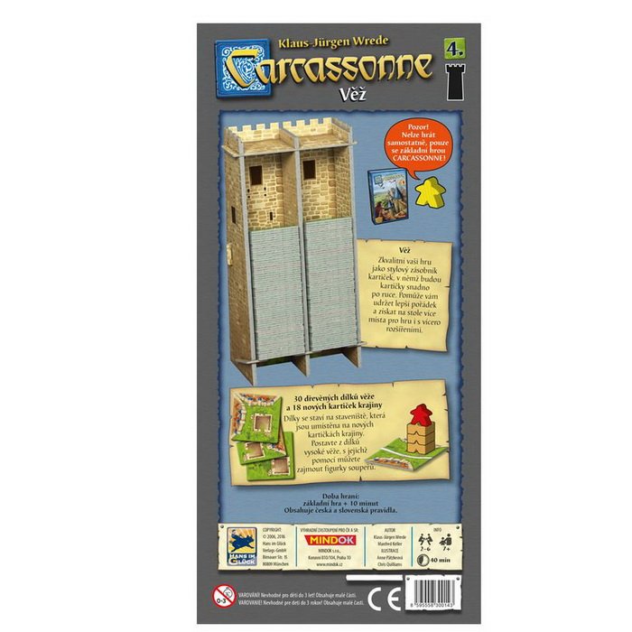 Mindok Carcassonne - rozšírenie 4 Veža
