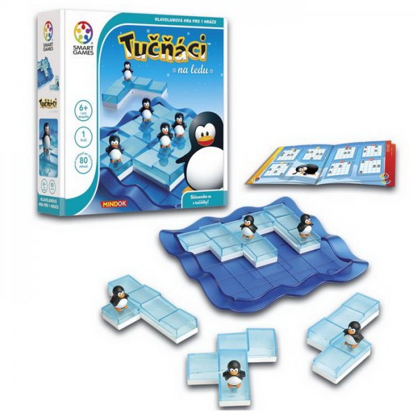Smart Games Tučniaky na ľade, 80 rébusov