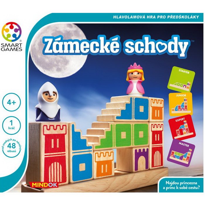 Smart Games Zámocké schody, 48 rébusov