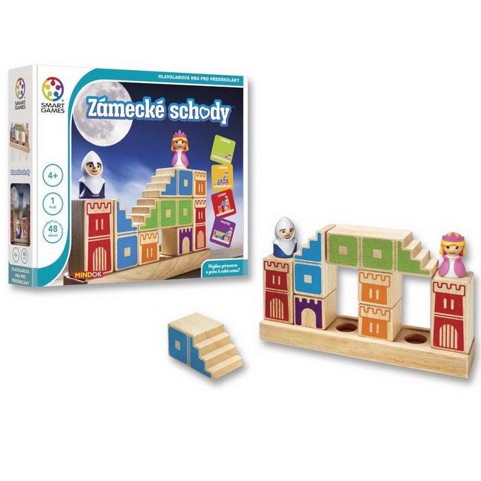 Smart Games Zámocké schody, 48 rébusov