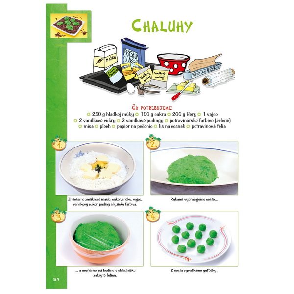 CPress Receptíky pre malých kuchárov - Hravá kuchárka na detské oslavy
