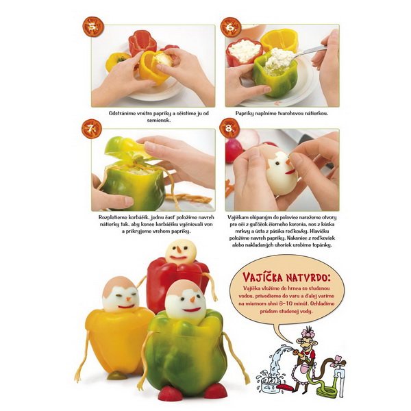 CPress Receptíky pre malých kuchárov - Hravá kuchárka pre deti