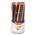 Školské Pastelky trojhranné bezdrevné, 84 ks