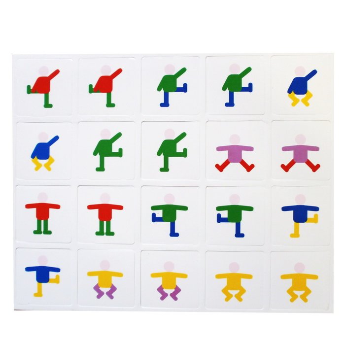 Školská magnetická hra s polohami