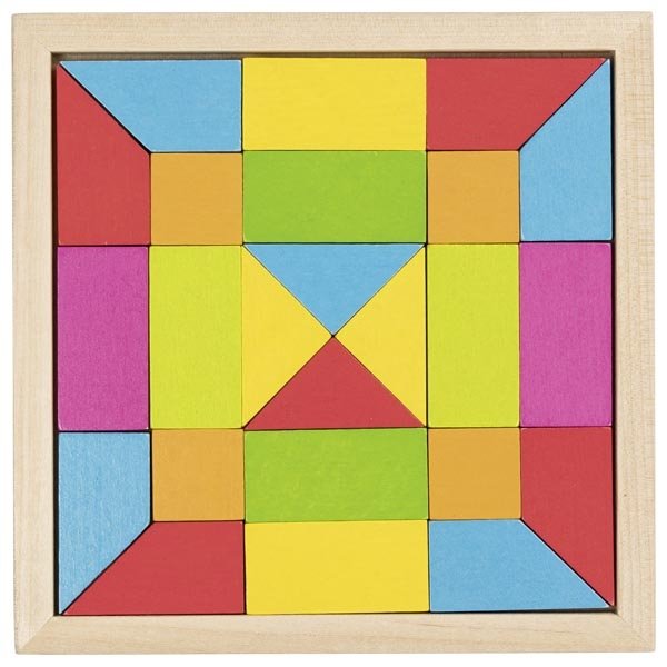 Goki Mozaikové puzzle Dúha
