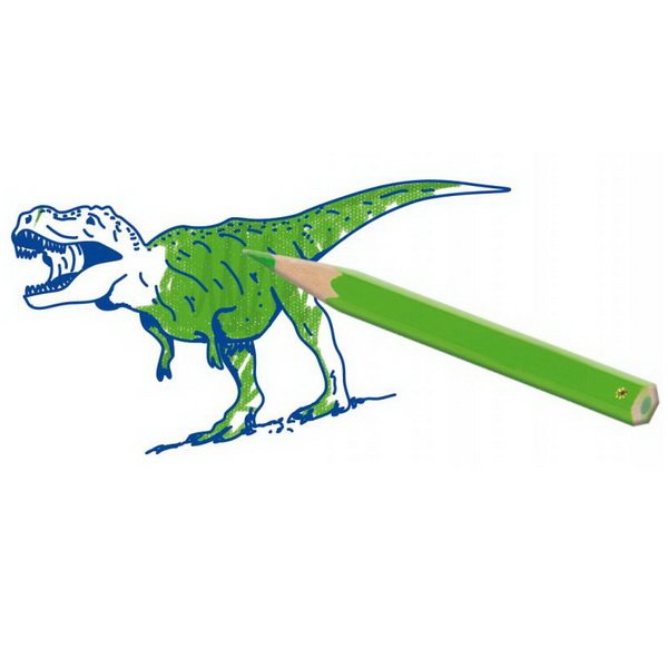 Ses Creative Penové pečiatky Dinosaury, 11 ks