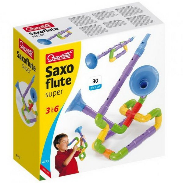Quercetti Saxoflute Super, 30 dielikov