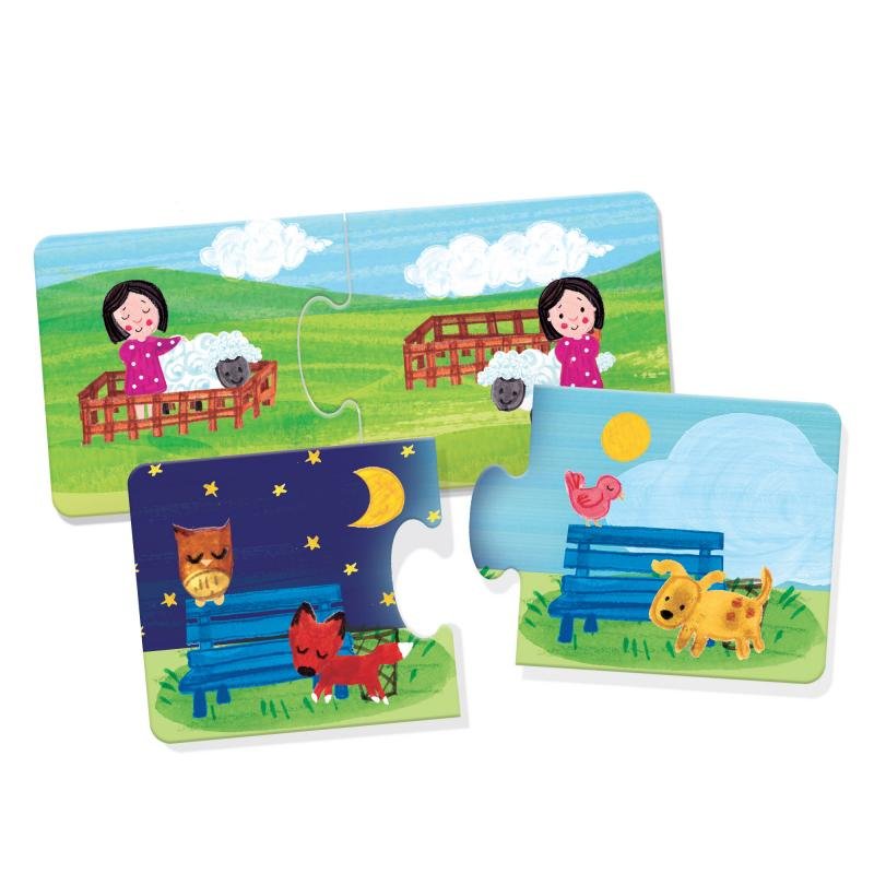 Headu Puzzle pre najmenších Protiklady, 32 dielikov