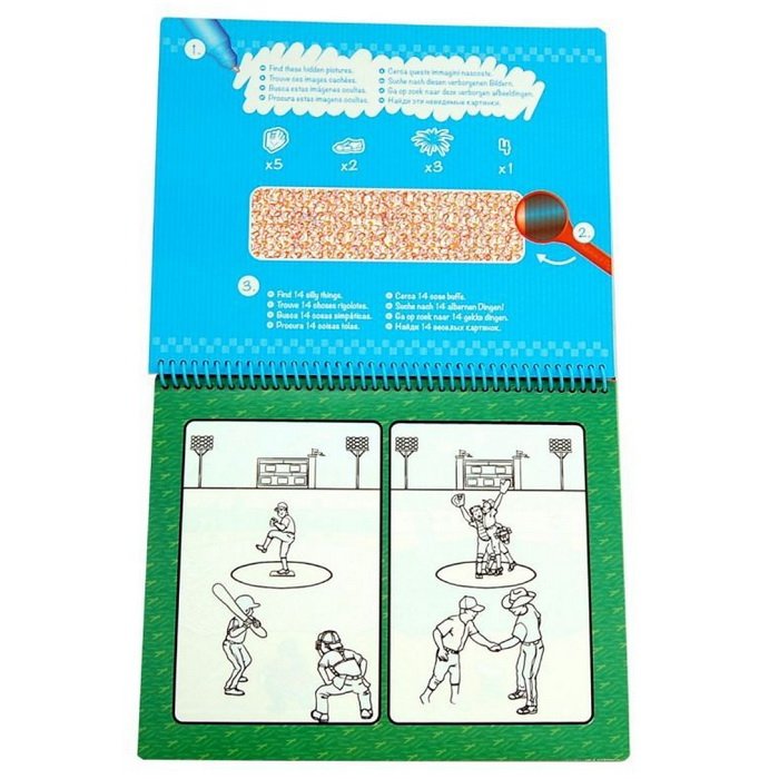 Melissa & Doug - Magické pero DELUXE Okolo mesta, 8 obrázkov