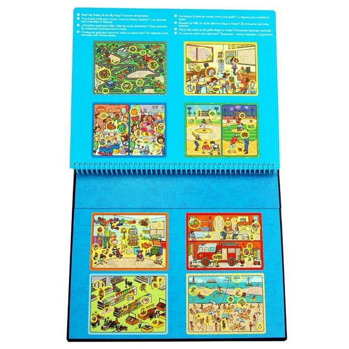 Melissa & Doug - Magické pero DELUXE Okolo mesta, 8 obrázkov