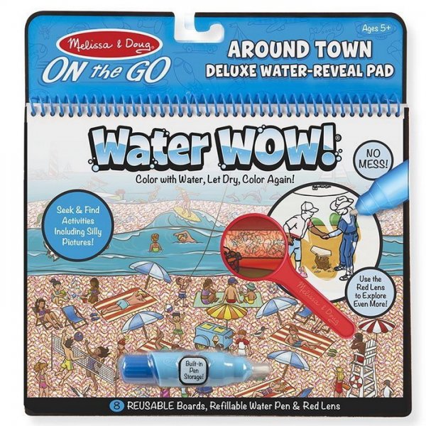 Melissa & Doug - Magické pero DELUXE Okolo mesta, 8 obrázkov