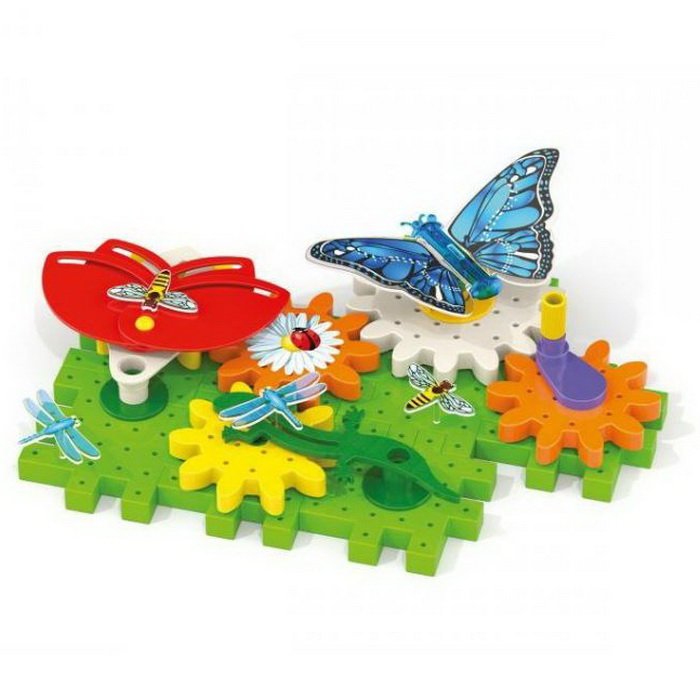 Quercetti Georello prevodová stavebnica Garden Fun, 30 ks