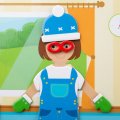 Bigjigs Toys Magnetické tvary v boxe Móda