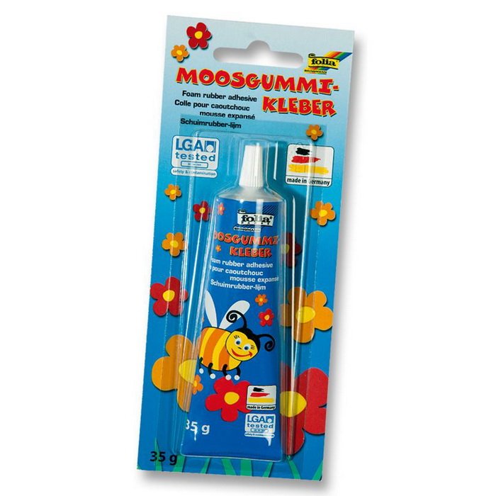 Folia Lepidlo na moosgummi, 35g