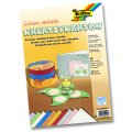 Kreatívny kartón A4+ s metalickým motívom štruktúrovaný 230g, 10 listov