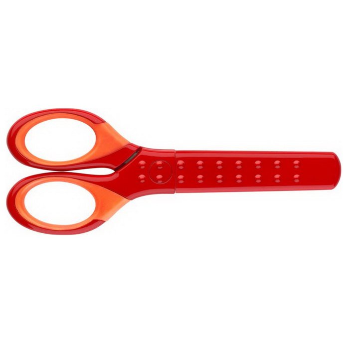 Faber Castell Nožnice Grip s krytom červené, 13 cm