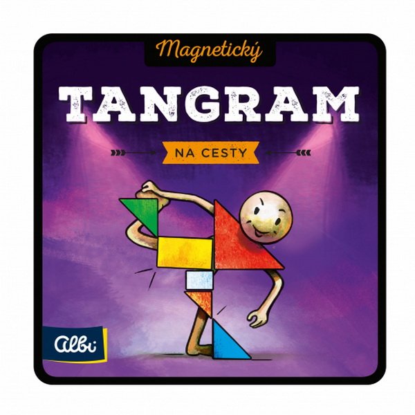 Albi Magnetická mini hra Tangram