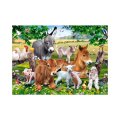 Castorland Puzzle Zvieratká na farme, 100 dielikov