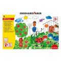Eberhard Faber Prstové farby základné, 6 x 100 ml