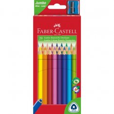 Faber Castell Pastelky Jumbo triangular, 20 ks