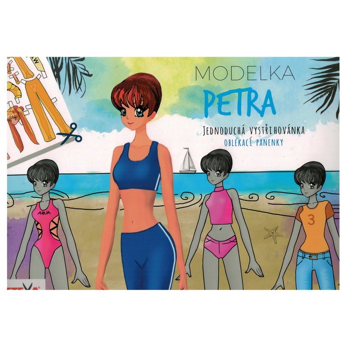 Vystrihovačka modelka Petra