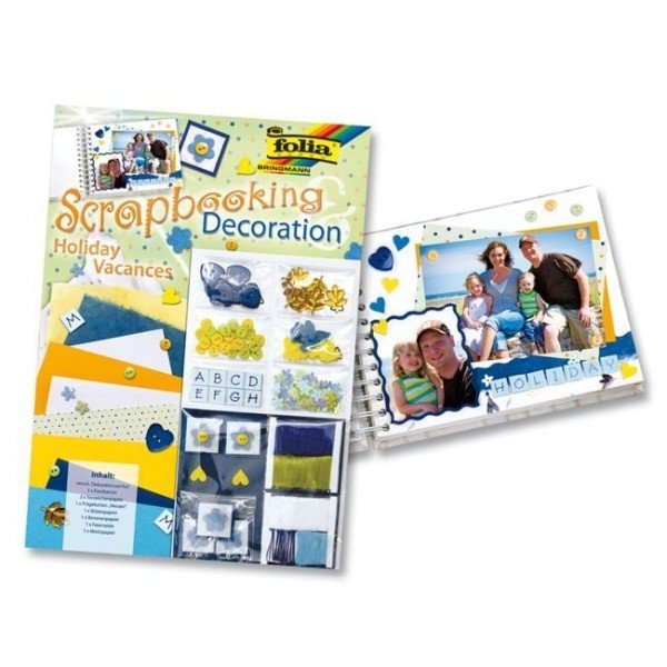 Folia Sada na scrapbooking Dovolenka