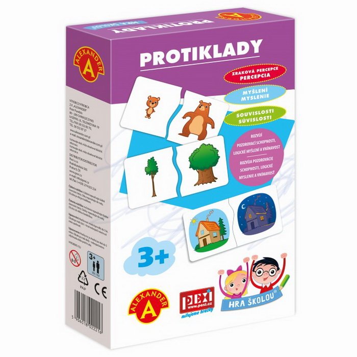 Hra školou - Protiklady