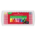 Faber Castell Voskovky vodeodolné, 24 farieb