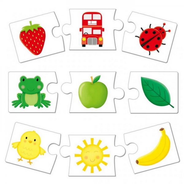 GALT Puzzle Moje prvé farby, 6v1