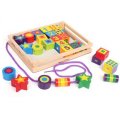 Melissa & Doug - Korálková navliekačka, 27 ks
