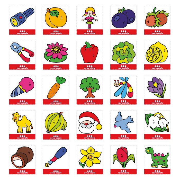 Školské nálepky na skrinky Dinosaurus, 25 ks