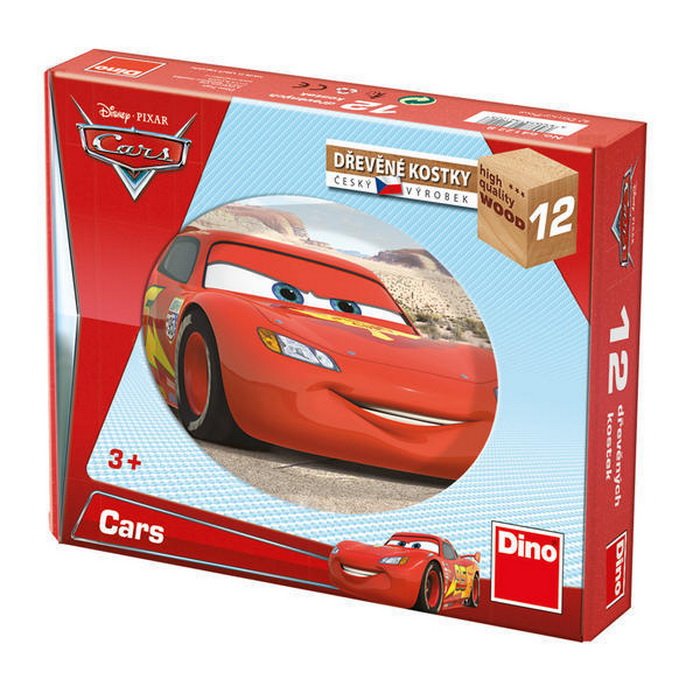 Dino Kubus Cars vo svete, 3x4