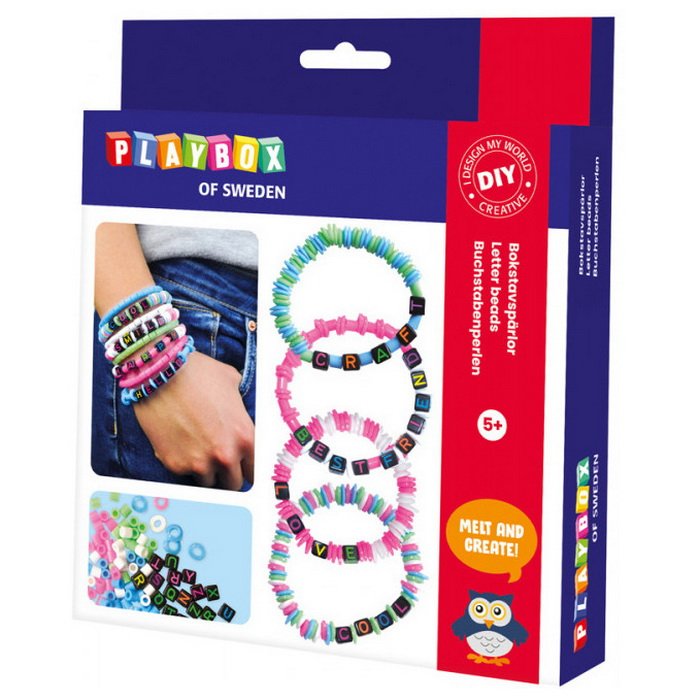 Playbox Písmenkové náramky