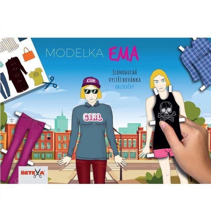 Vystrihovačka Modelka Ema