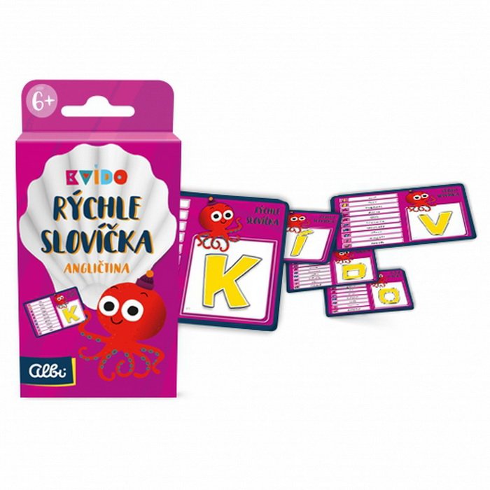 Kvído Rýchle slovíčka Angličtina