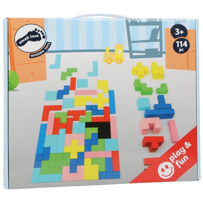 Školaká logická skladačka Tetris, 114 dielikov