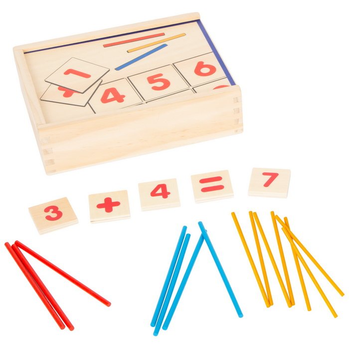 Small Foot Prvá matematika s paličkami v krabičke