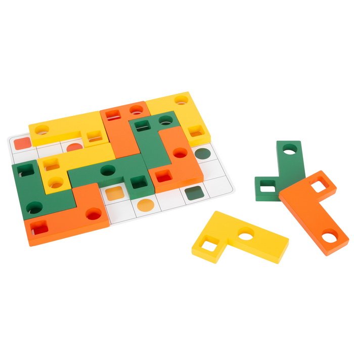 Small Foot Vzdelávacia logická hra Tetris