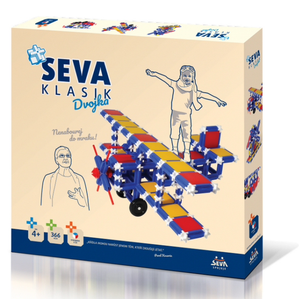 Seva Klasik dvojka, 366 dielikov