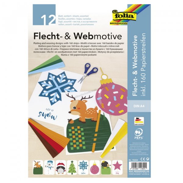 Folia Prepletanie papiera Vianoce