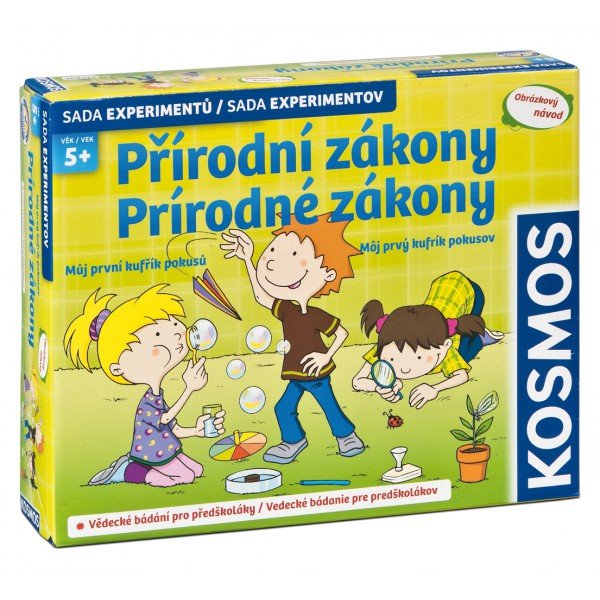 Kosmos Prírodné zákony - experimenty pre predškolákov