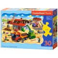Castorland Puzzle Dom vo výstavbe, 30 dielikov