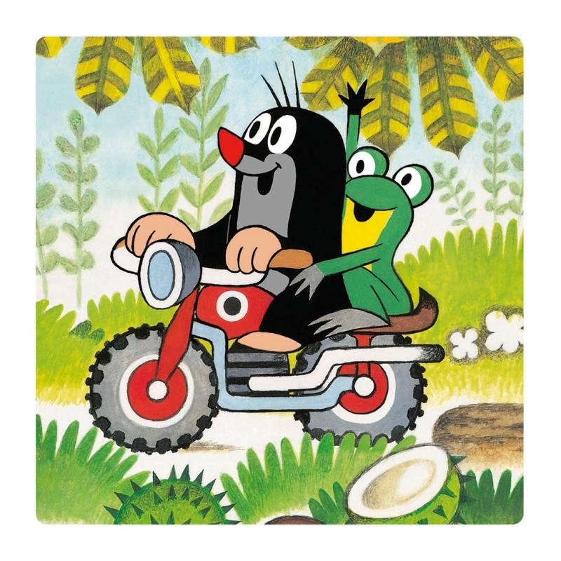 Dino Puzzle sada 3v1 Krtko na lúke