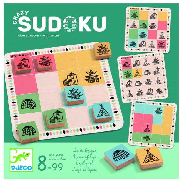 Djeco Logická hra Bláznivé sudoku