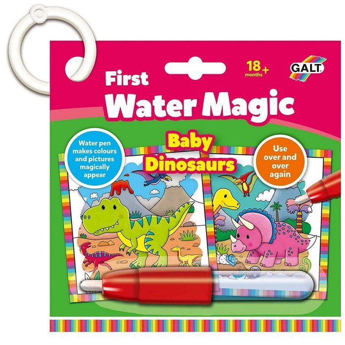 GALT Vodná mágia pre najmenších Dinosaury, 4 obrázky