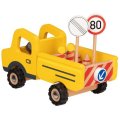 Goki Nákladné auto s dopravnými značkami, 23 cm