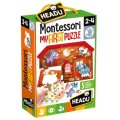 Headu Montessori Moje prvé puzzle Farma, 6 dielikov