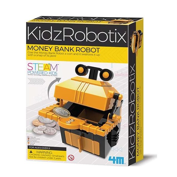 Kidzlabs 4M Pokladnička - Robot